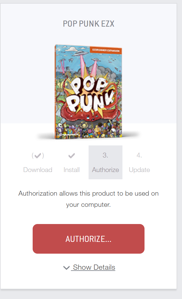 Toontrack Pop Punk EZX